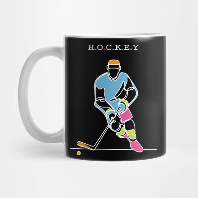 Hockey Sport by Fashioned by You, Created by Me A.zed